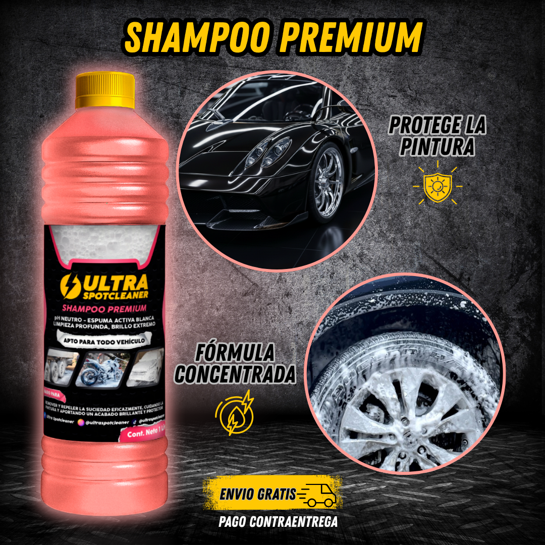 ULTRA SPOTCLEANER - PODEROSO SHAMPOO PREMIUM