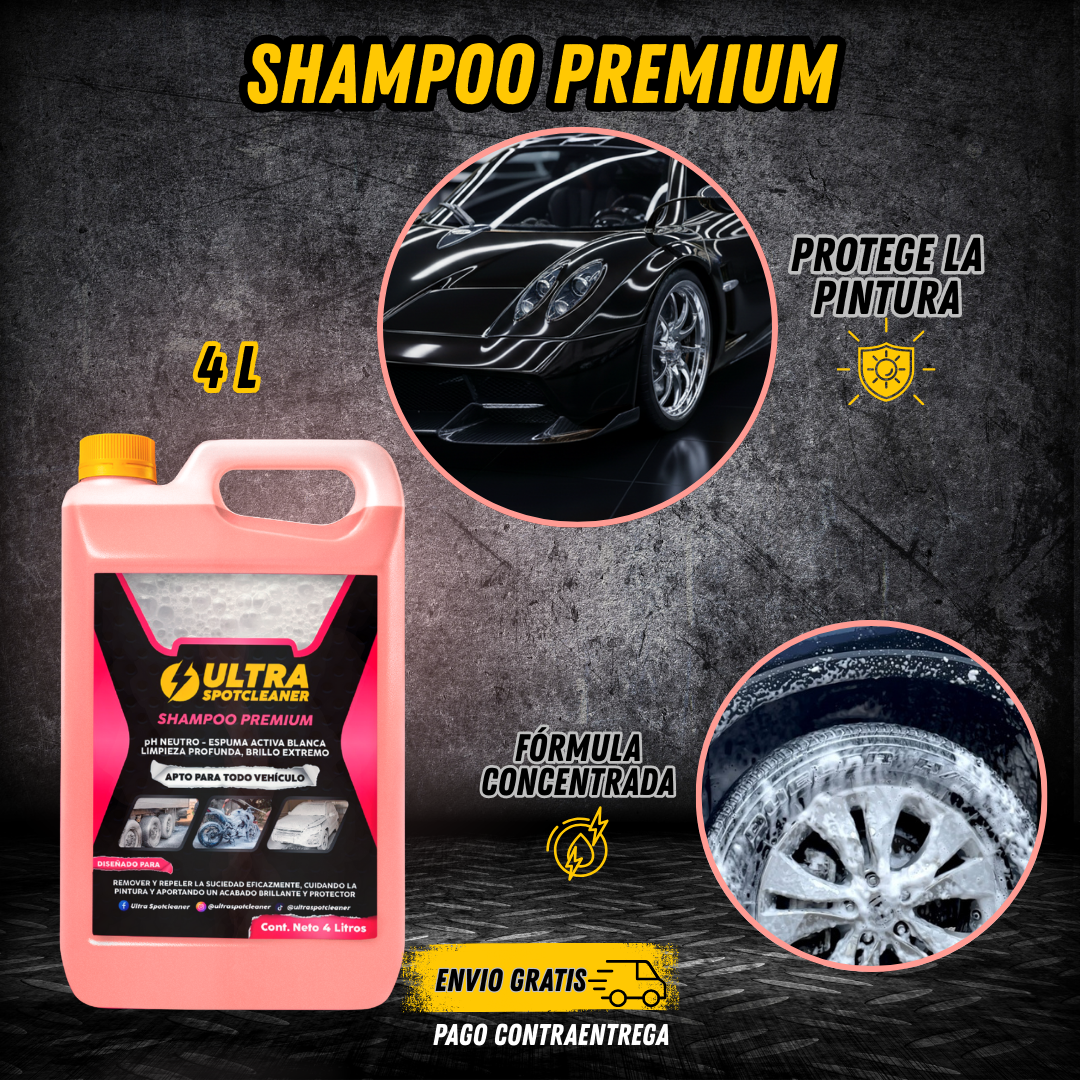 ULTRA SPOTCLEANER - PODEROSO SHAMPOO PREMIUM