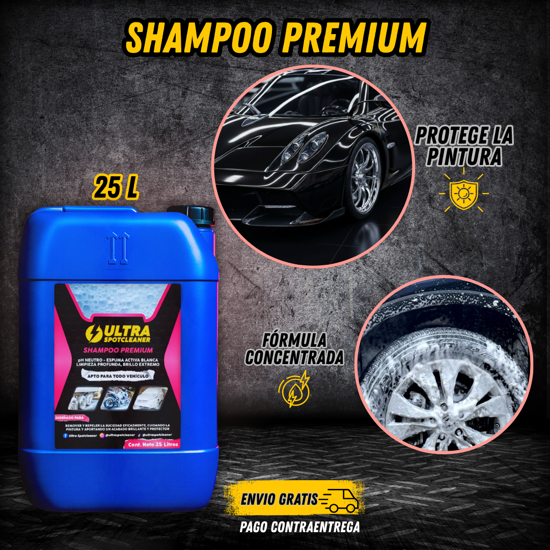 ULTRA SPOTCLEANER - PODEROSO SHAMPOO PREMIUM