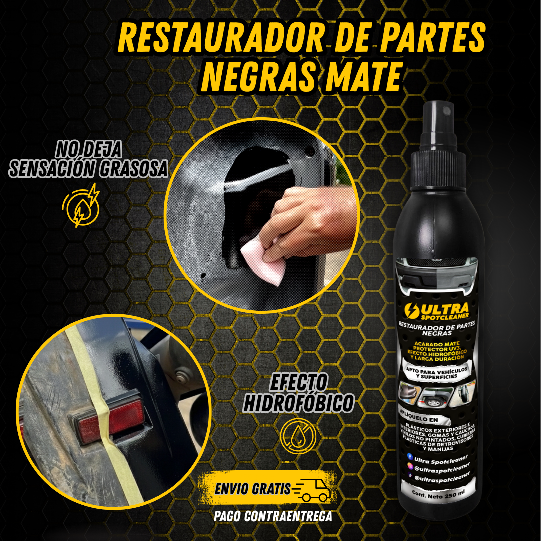 RESTAURADOR DE PARTES NEGRAS ULTRASPOTCLEANER