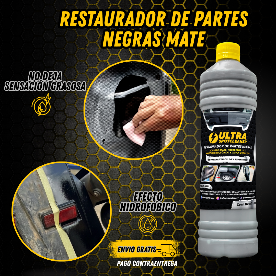 RESTAURADOR DE PARTES NEGRAS ULTRASPOTCLEANER