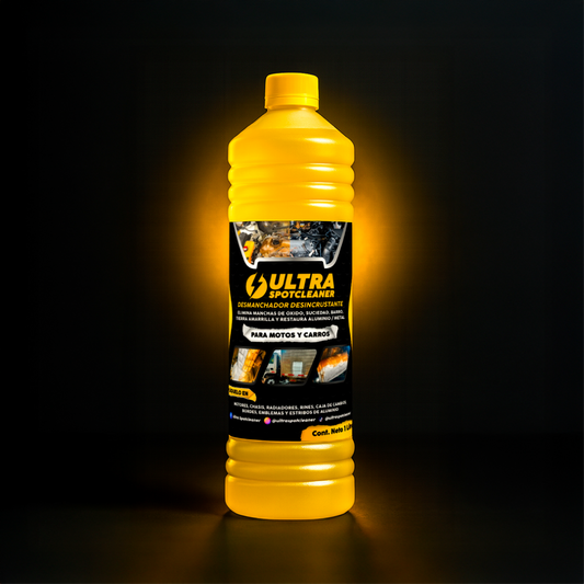 ULTRA SPOTCLEANER - PODEROSO DESMANCHADOR, DESOXIDANTE Y DESINCRUSTANTE